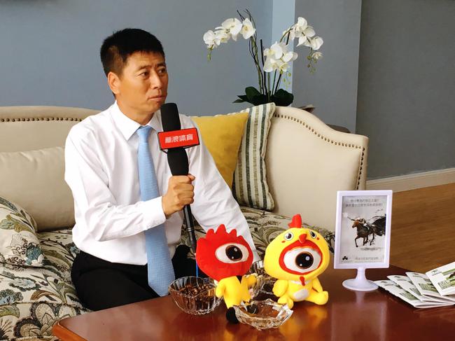 玉龙马业董事长张月胜坚持四个定位促马业发展