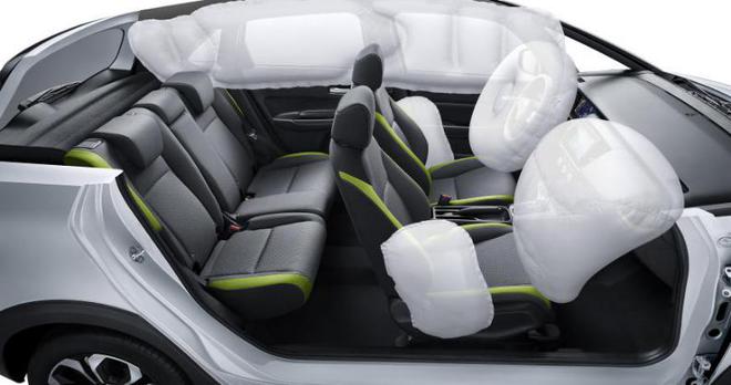 Honda独有的安全气囊