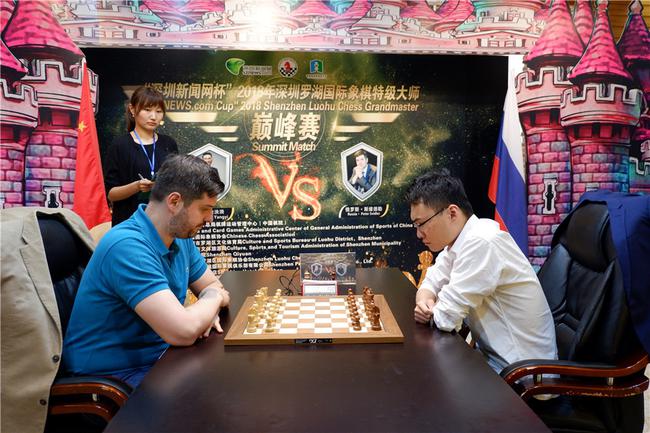 余泱漪在超快棋比赛中战胜斯维德勒