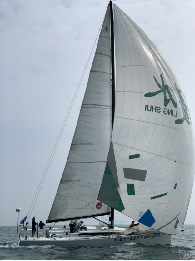 “一带一路”帆船赛北海站启动 J80组公开组扬帆