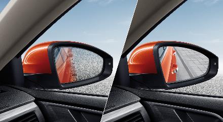 副驾驶外后视镜倒车自动下翻功能