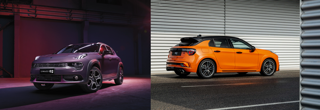 领克02 高能轿跑SUV+两厢性能钢炮的产品家族矩阵