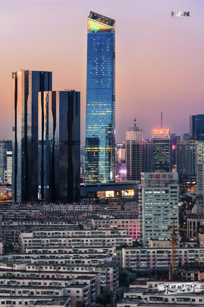 沈阳一资深爬楼党竟把沈阳拍的如此美