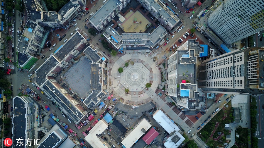 探秘沈阳"八卦街" 纵横交错