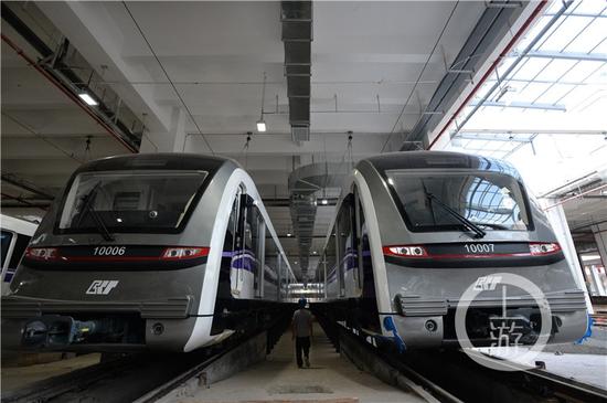 轨道十号线直达t3是到机场的"大站快车"