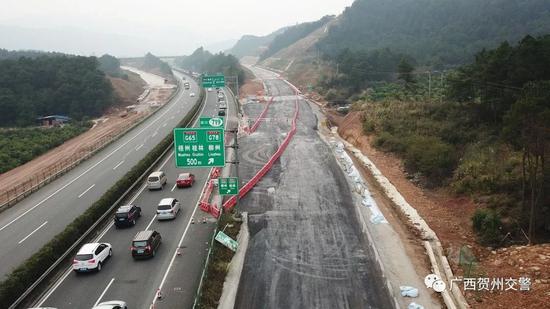 贺州南乡高速路示意图图片