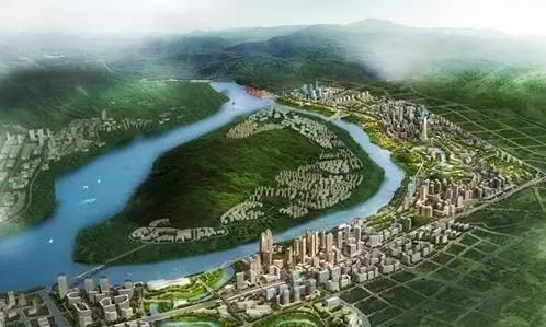 广阳岛规划图(图片源于网络)