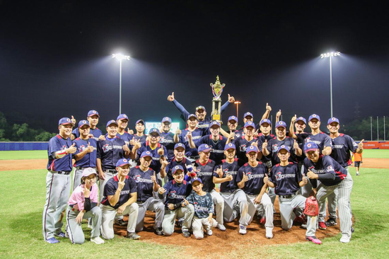 gunners队夺得首届佳兆业棒球夏季联赛总冠军