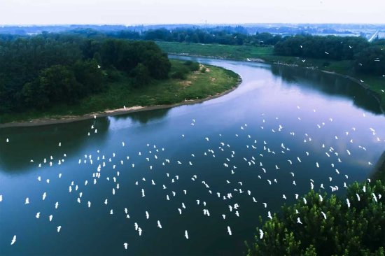 孝感市涢水 孝感市自然资源和城乡建设局供图