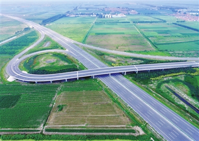 唐廊高速天津段一期开通全路段已安装etc门架