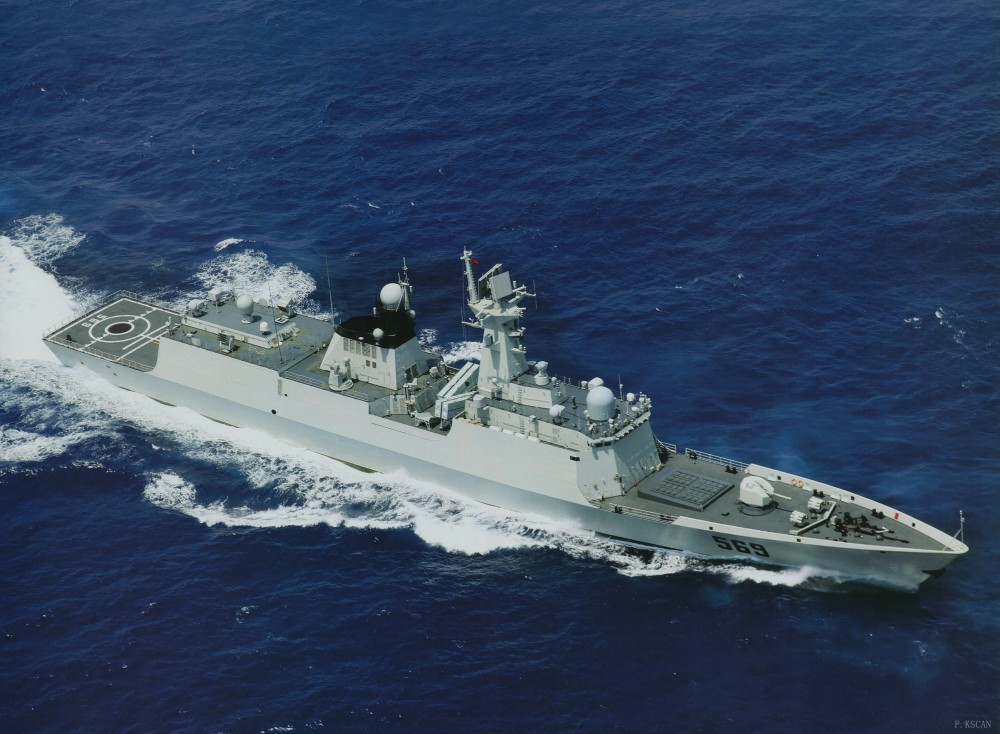 日本不满美对中国军舰袖手旁观