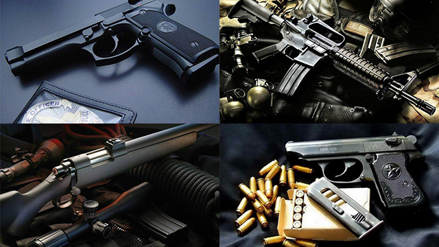 中外各种枪械唯美图