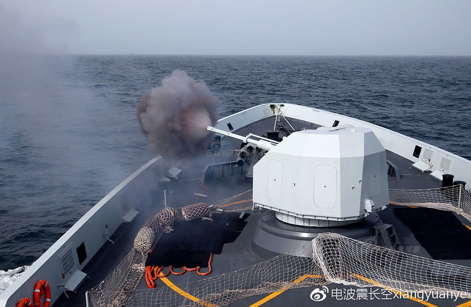 远超俄罗斯原版!054a舰主炮半自动射击首曝光