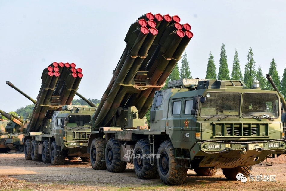 真理在射程之内!我军phl03火箭炮远程火力打击