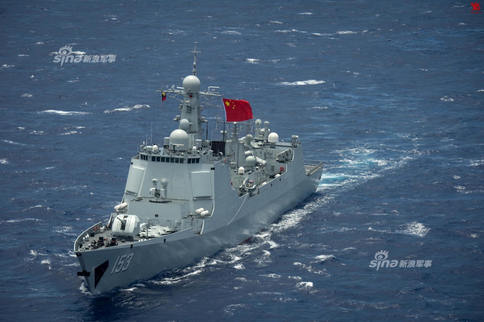 过气网红!中国海军052c型驱逐舰西安舰美图_高清图集_新浪网