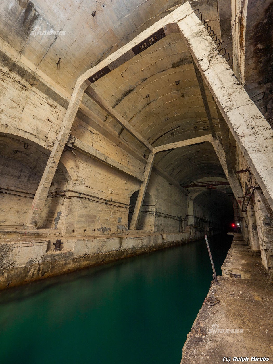 冷战遗迹中国为阿尔巴尼亚建造的海军洞库基地