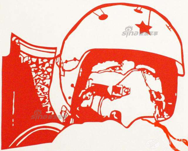 军营年味剪纸:来看看辽宁舰与运20窗花怎么做