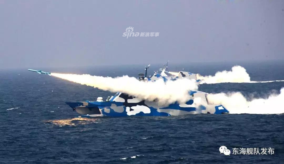 可封锁台湾海峡!我军022导弹艇化身东海无影利剑