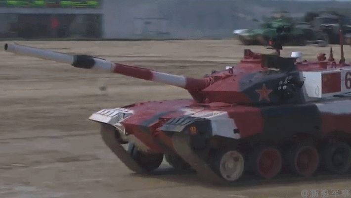 坦克两项大赛正式打响！中国96B坦克首战告捷三发全中