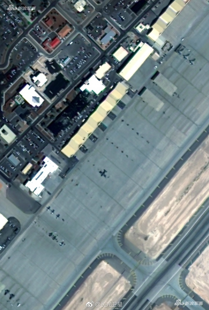 中国卫星实拍美国本土空军基地:战机清晰可见_高清图集_新浪网