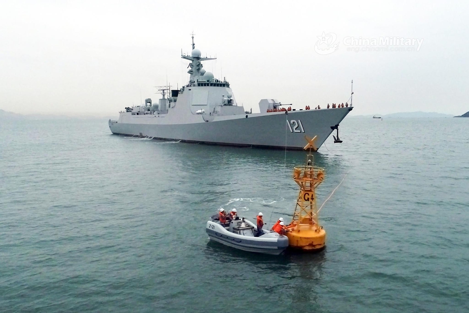 052d齐齐哈尔舰实战训练剪影_高清图集_新浪网