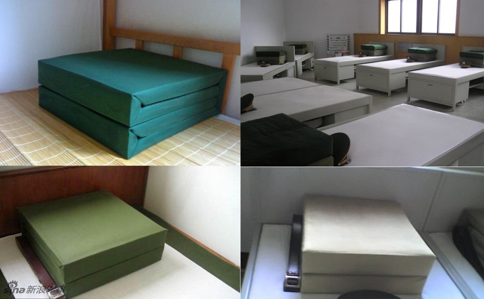 处女座福音:中国军营内整齐划一超乎你的想象