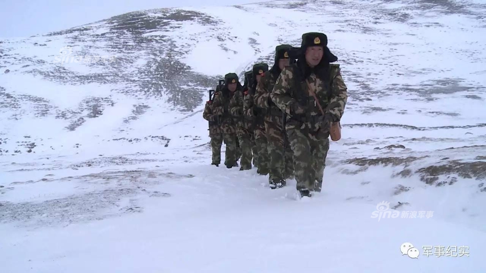 中国云端第一哨!看雪域高原解放军战士的生活