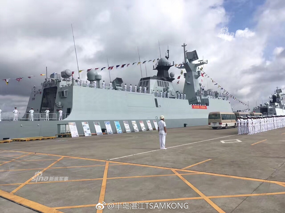 第24艘054a护卫舰!解放军海军许昌舰今日入役