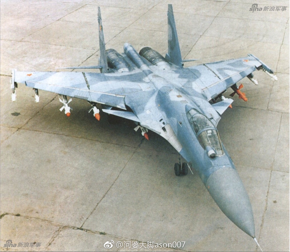 歼15舰载机他爹!远涉重洋来华的t10k-7原型机