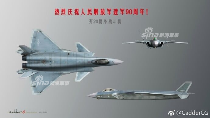 笑傲亚洲!中国歼20隐形战机逼美国赶紧升级f22
