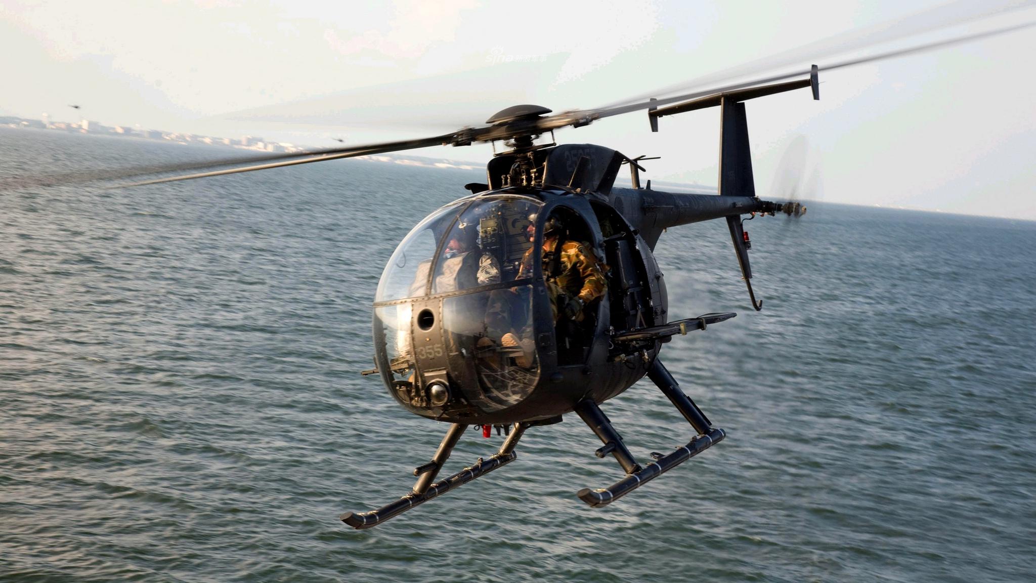 特种部队空突最爱美国md5系列轻型直升机外挂强悍