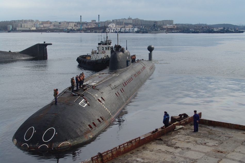 1 / 6 俄罗斯北方舰队的671РТМК"维克托Ⅲ"型攻击性核潜艇Обн