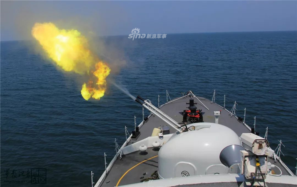 个小脾气大!南海舰队037ii导弹艇勤练实战不放松_高清图集_新浪网