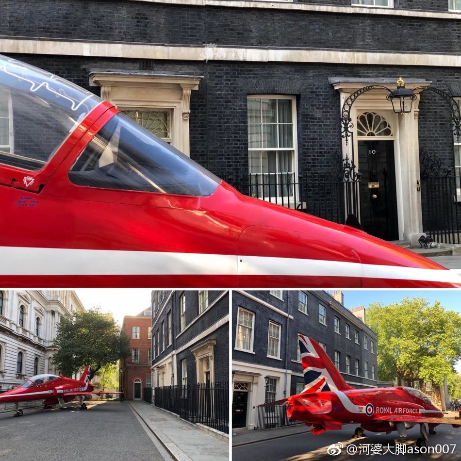 1 / 10 英国首相府邸今天举行皇家空军成立100周年纪念和庆祝活动,一
