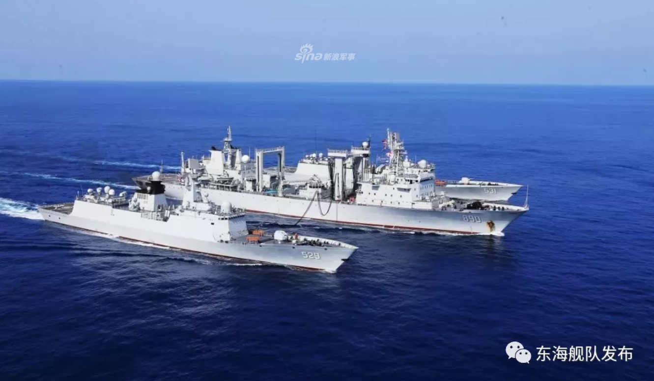 波峰浪谷铸利刃东海舰队054a舟山舰入列12载建功无数