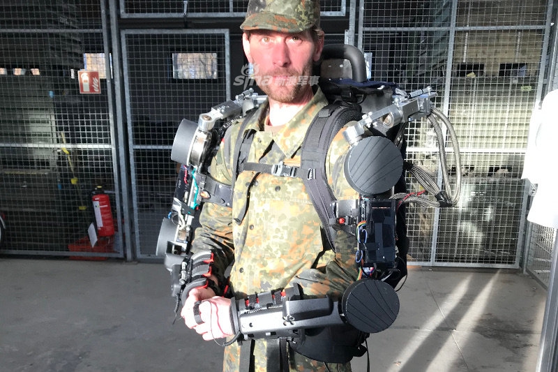 顾头不顾腚?德军测试单兵外骨骼仅有上半身