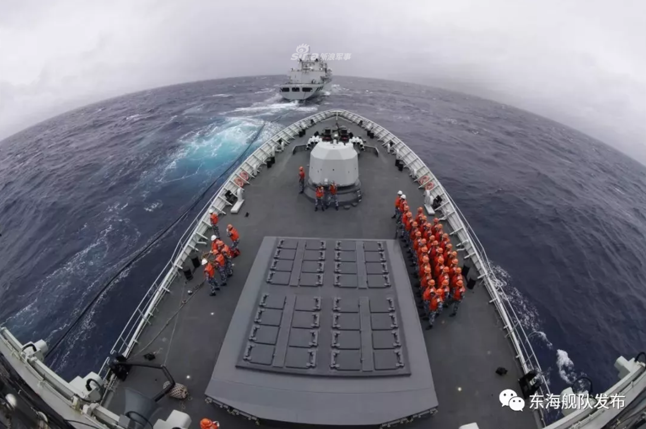 波峰浪谷铸利刃东海舰队054a舟山舰入列12载建功无数