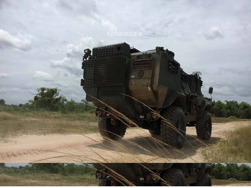 豪华定制版?泰国升级凯迪拉克装甲车装备海军陆战队