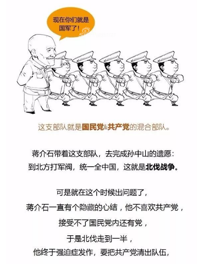 简到崩溃笑到落泪!网友幽默漫画为你讲述解放军由来
