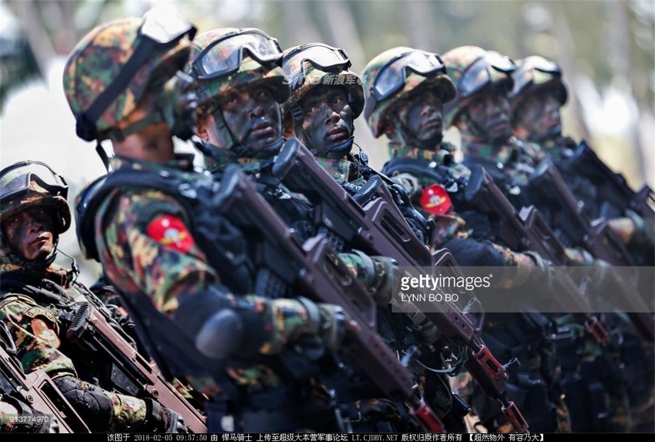 缅甸维和部队图片