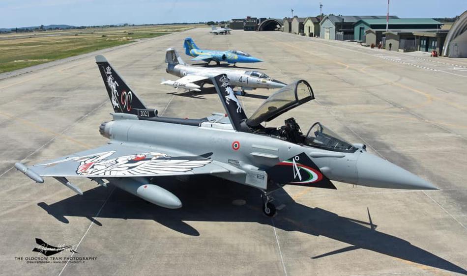 意大利空军第4联队90周年新纪念涂装