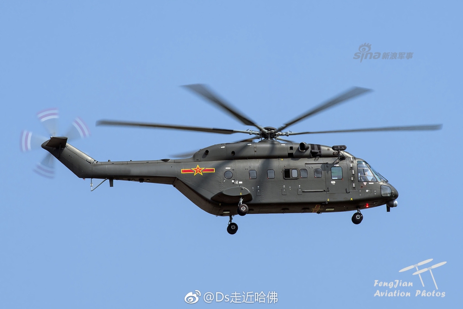 中国版"灰背隼"!解放军直8g堪称直8系颜值担当