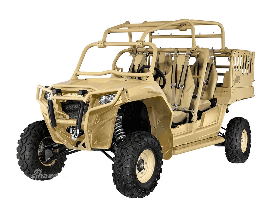 最大美粉出新货!我军新型特种作战全地形突击车曝光