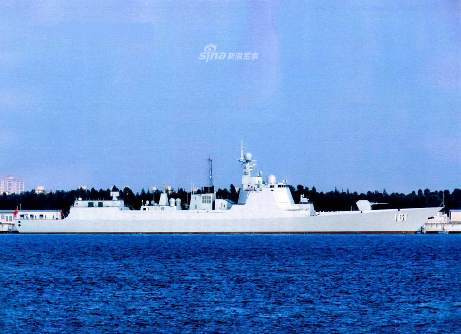 南驱二首艘盾舰!我南海舰队052d呼和浩特舰亮相
