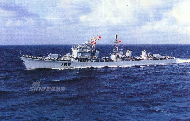 中国海警再添新丁?南海舰队166珠海舰上船台