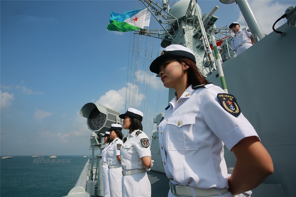 去看看基地咋样了!我海军海口舰到吉布提休整