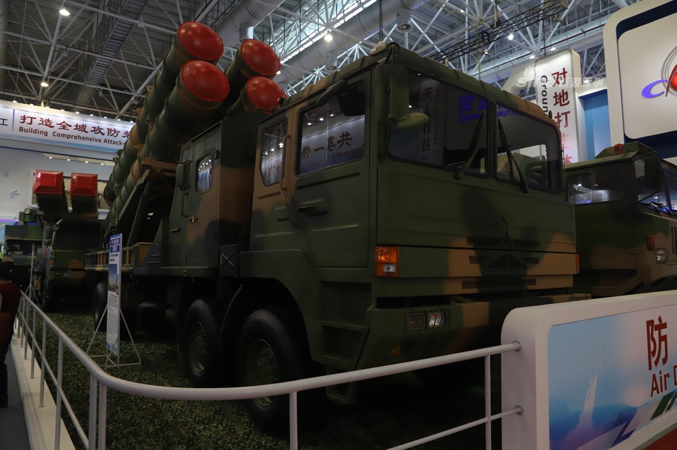 红旗22的出口型!中国fk3防空导弹航展帅气亮相_高清图集_新浪网