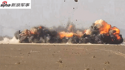 我军轰-6k轰炸机猛炸机场跑道_高清图集_新浪网