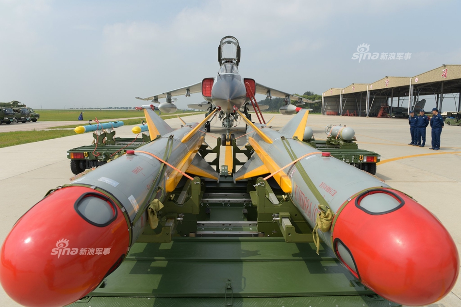 我军歼轰-7a挂装kd-88空地导弹_高清图集_新浪网