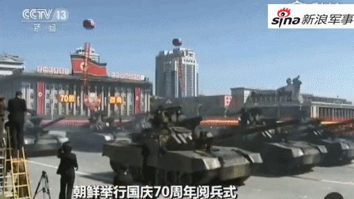 多种武器亮相！央视直击朝鲜70周年国庆日阅兵